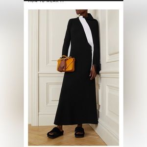 PROENZA SCHOULDER knit dress with fringe NWT